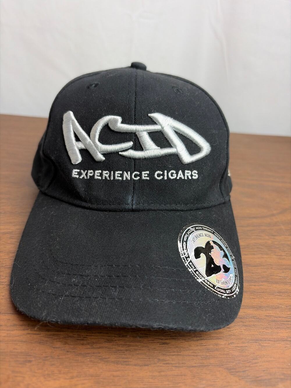 Drew Estate Acid Cigars 20th Anniversary Experience Black Baseball Cap Hat Adj